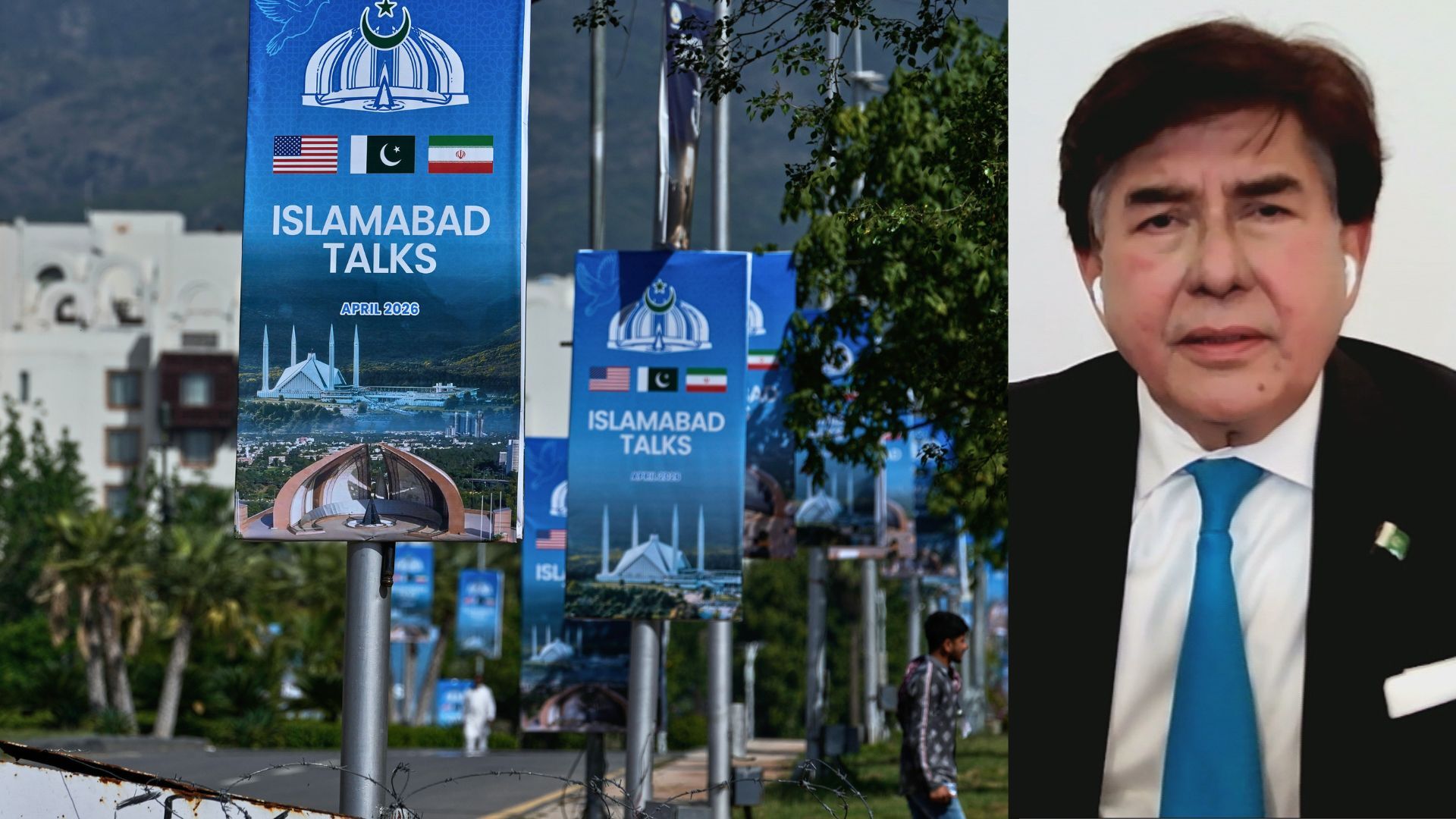 Video thumbnail for Pakistan mediation could bring Iran to talks ‘within 48 hours’, former Pakistani ambassador says
