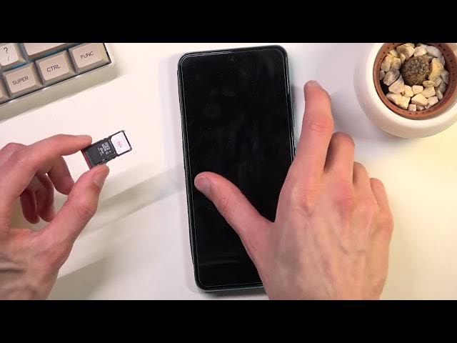 Video thumbnail for How to Insert Nano SIM and Micro SD in POCO M4 Pro 5G - Install SIM and SD