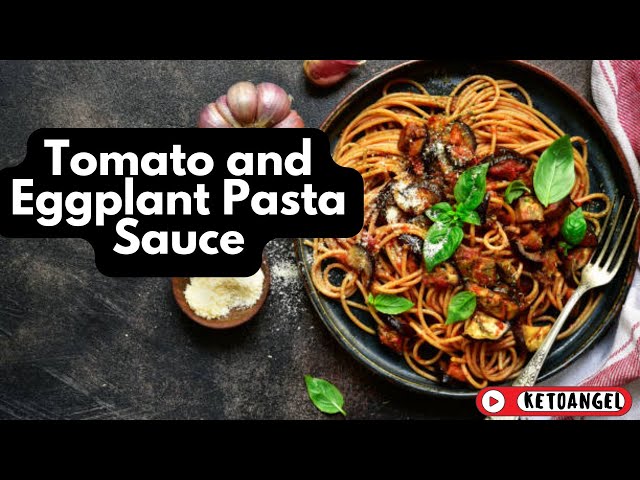 'Video thumbnail for Tomato and Eggplant Pasta Sauce Recipe A Burst of Mediterranean Flavor'