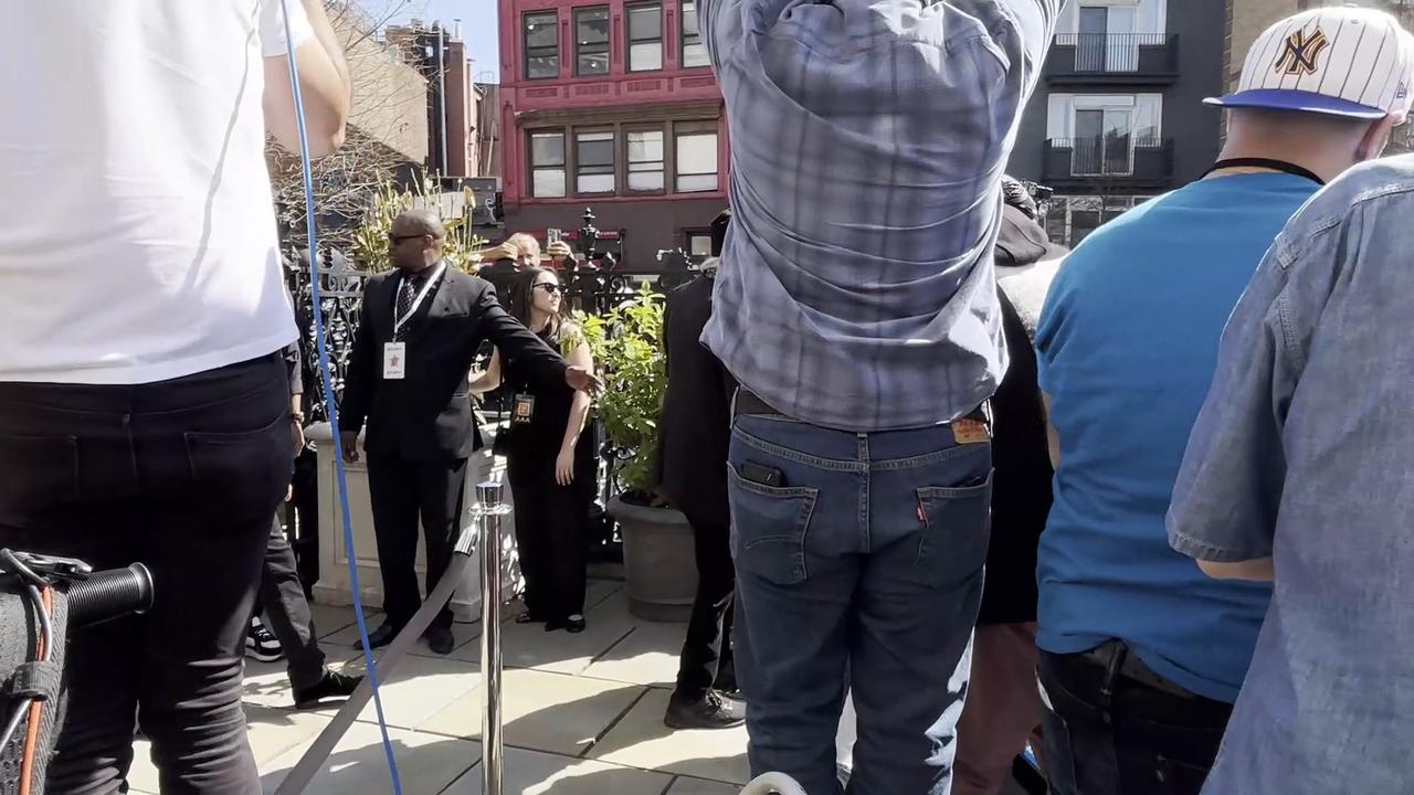 Video thumbnail for NY: The Rolling Stones Album Launch In NYC - Arrivals.