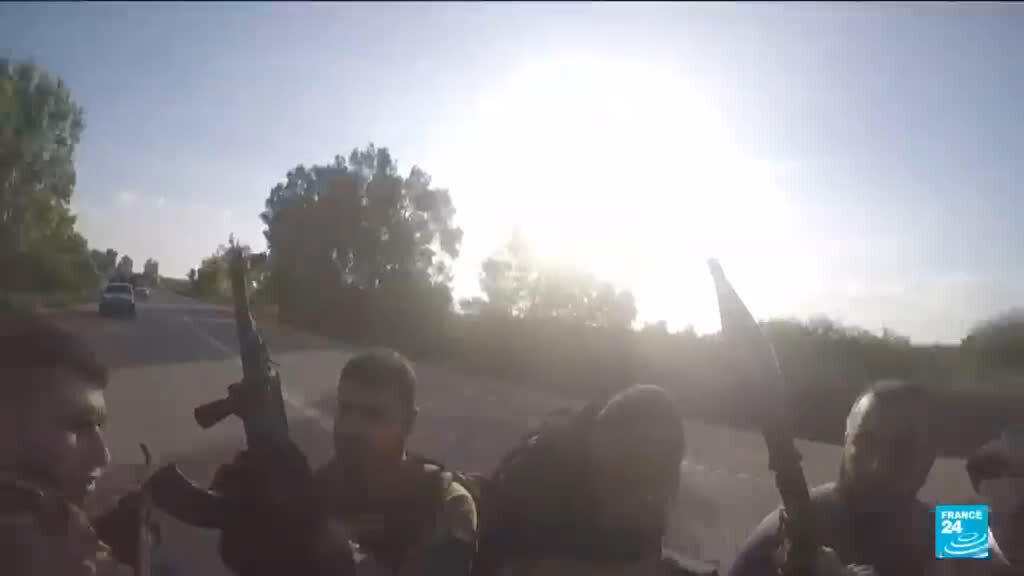 Video thumbnail for October 7, hour by hour: How the Hamas attack on Israel unfolded