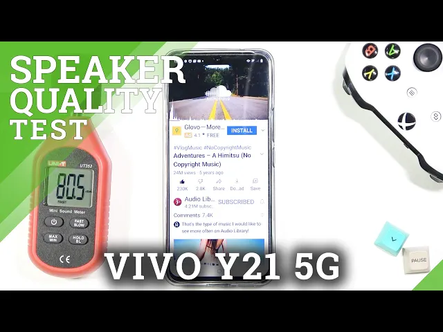 Video thumbnail for VIVO V21 5G Speaker Sound Quality Test - Use Decibel Meter