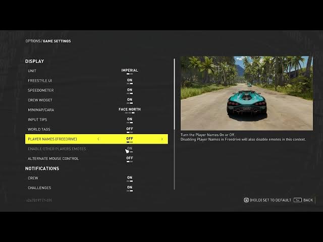 Video thumbnail for How To Enable & Disable Player Emotes In The Crew Motorfest