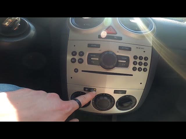 Video thumbnail for How to Enable or Disable Interior Airflow Circulation in Opel Corsa D ( 2006 – 2014 )