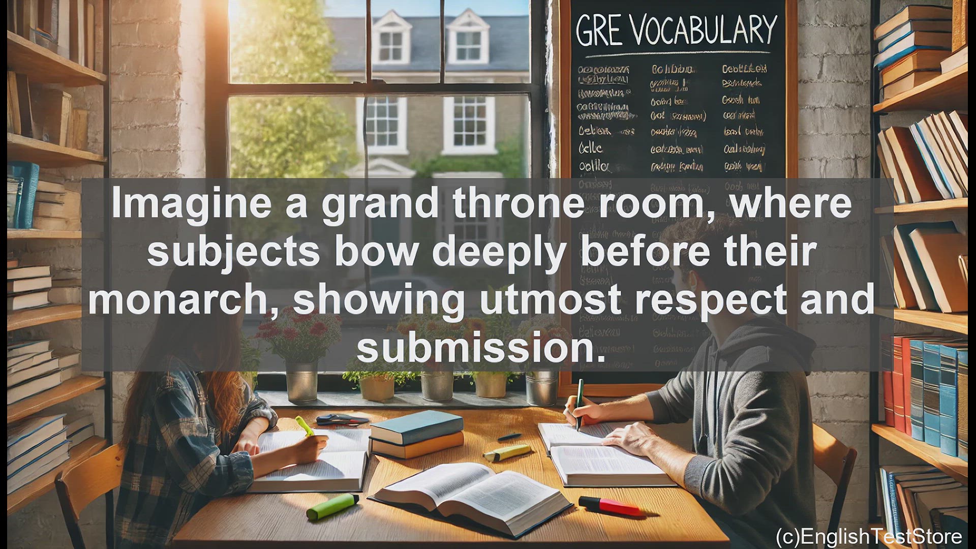 'Video thumbnail for GRE Vocabulary Lesson: Mastering the Art of Obeisance - Expanding Your GRE Vocabulary'