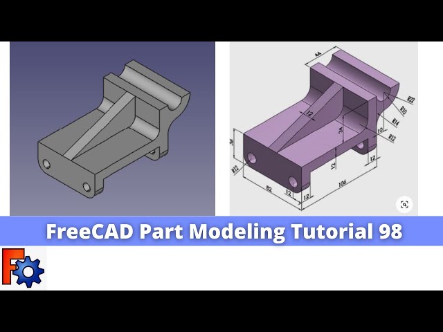 'Video thumbnail for FreeCAD Part Modeling  Tutorial 98 | FreeCAD Tutorial | Mechnexus |'