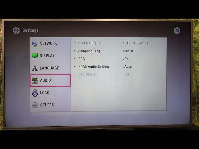 Video thumbnail for How To Change Sampling Frequency on LG Blu-ray