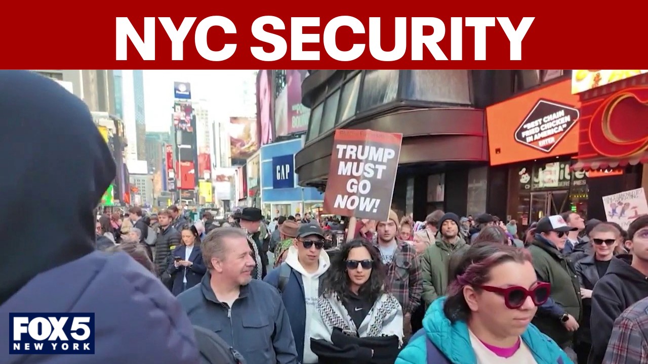 Video thumbnail for Latest on security, reaction to Iran in NYC