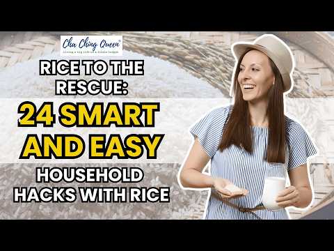 Video thumbnail for Rice to the Rescue 24 Smart and Easy Household Hacks With Rice