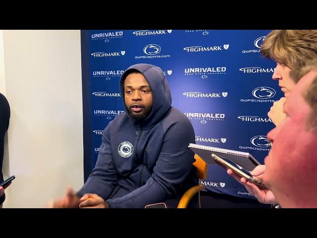 Video thumbnail for Penn State football: OL Sal Wormley explains offensive woes against Ohio State
