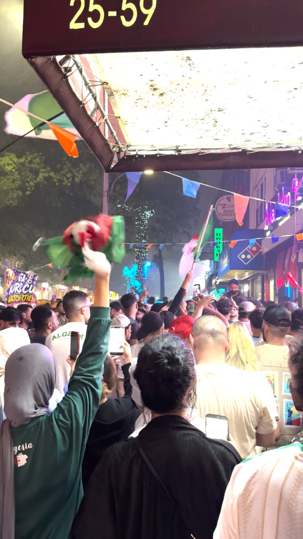 Video thumbnail for Arab fans celebrate World Cup results in New York