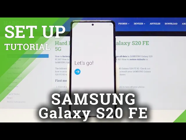 Video thumbnail for Initial Setup of Samsung Galaxy S20 FE 5G - Let's Start & Customize Galaxy