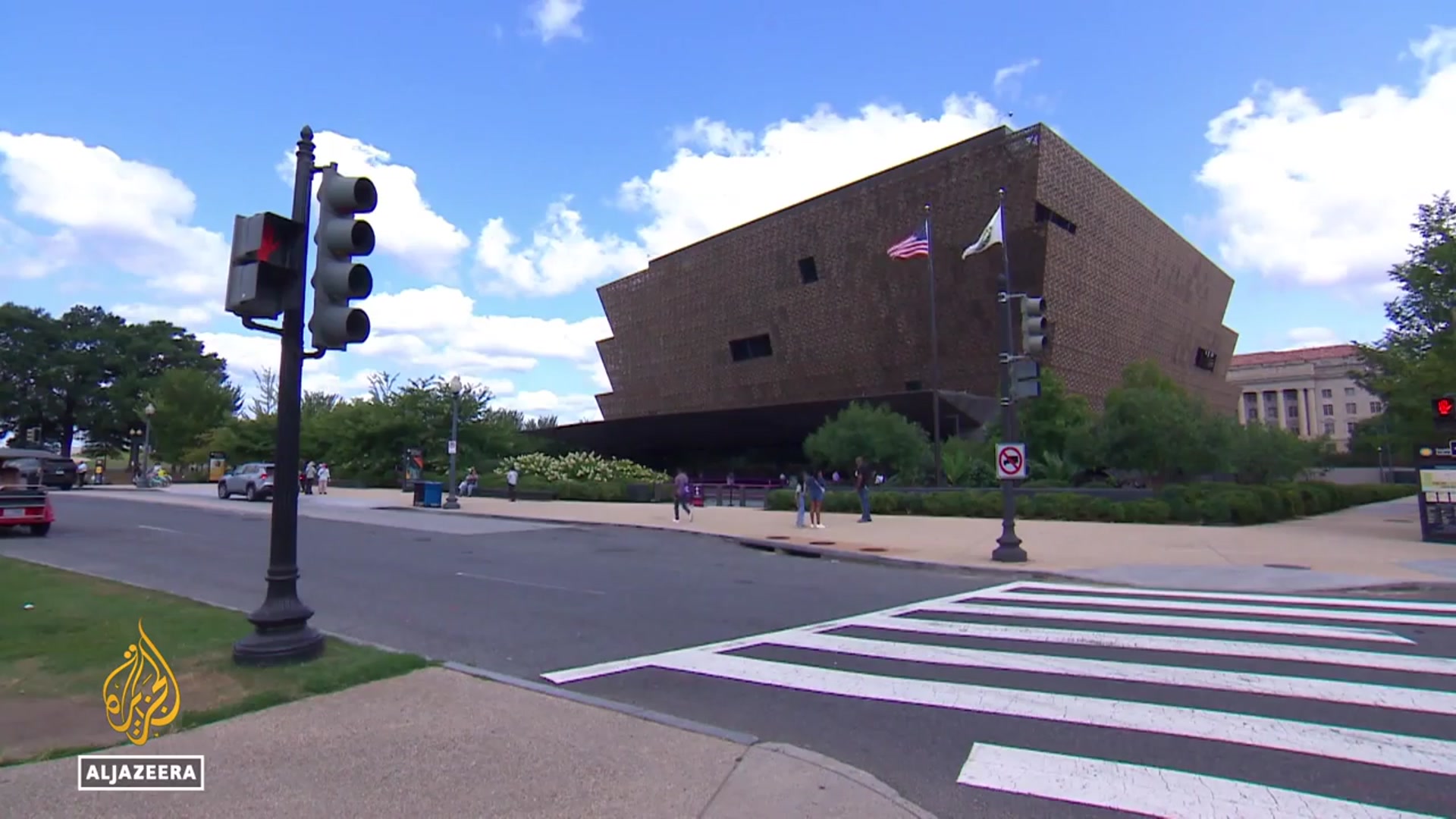 'Video thumbnail for Trump admin orders Smithsonian museums to be reviewed for ‘Americanism’'