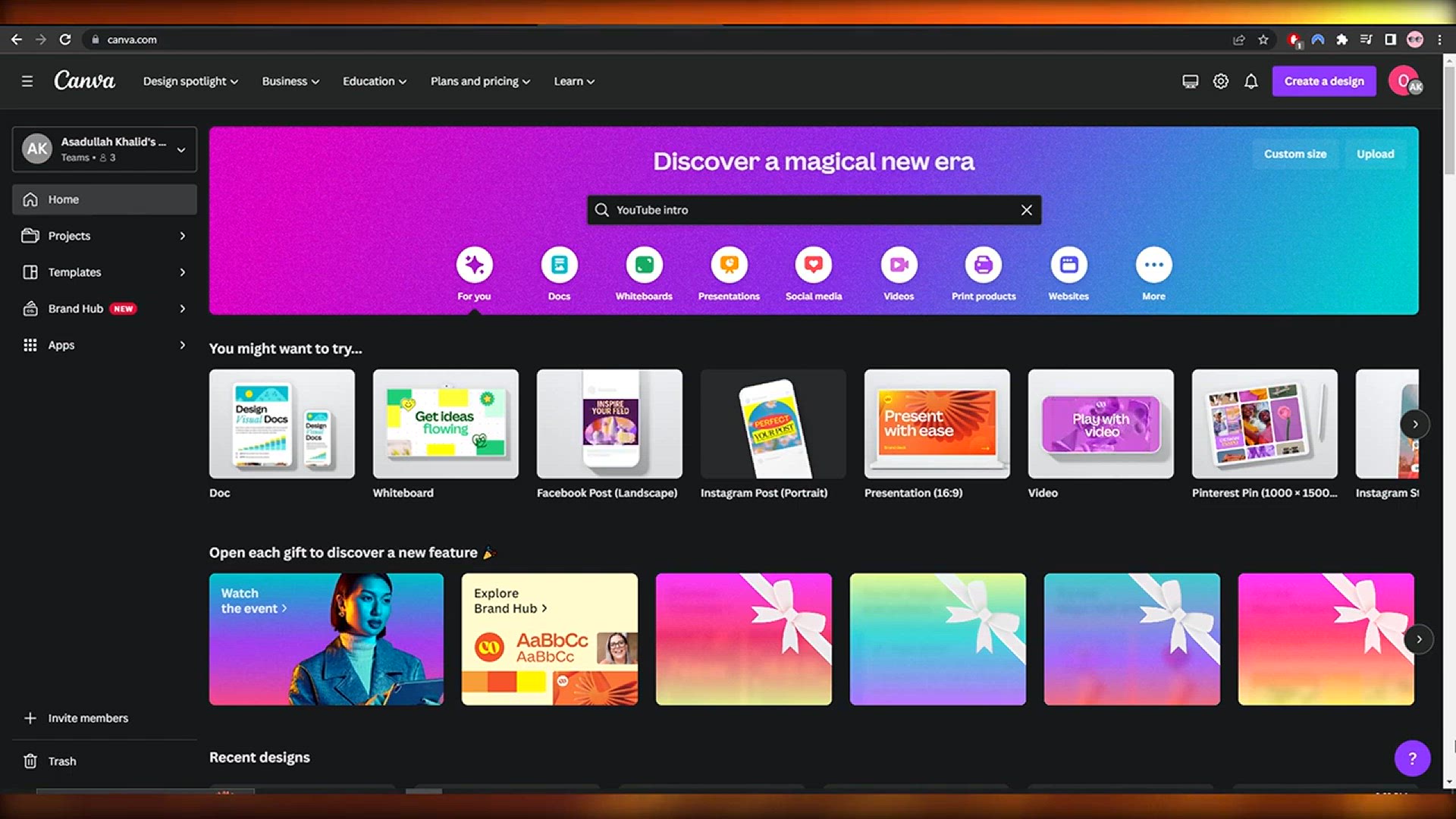 'Video thumbnail for How To Make A YouTube Banner With Canva'