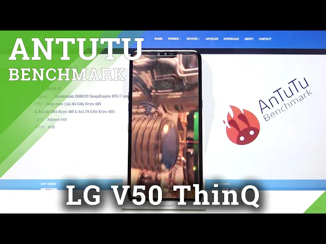 Video thumbnail for LG V50 ThinQ AnTuTu Benchmark Results