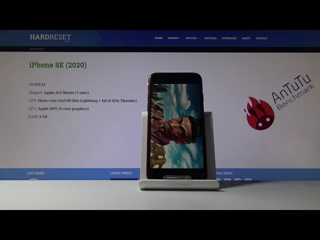 Video thumbnail for BENCHMARK ANTUTU - iPhone SE (2020) Apple A13 Bionic