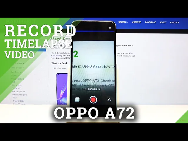 Video thumbnail for How to Record Time Lapse in Oppo A72 - Advanced Camera Features