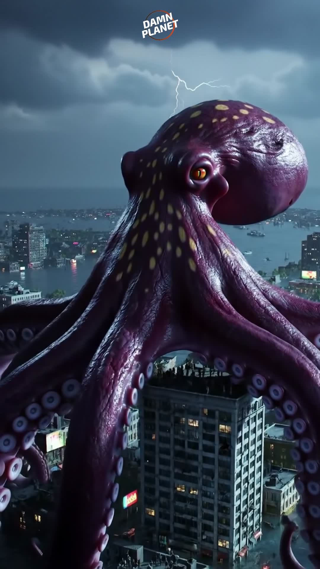 Video thumbnail for When the Ocean Strikes Back: Giant Octopus Invades the City