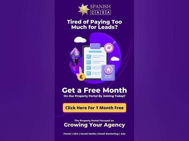 Video thumbnail for Get 1 month FREE trial on Spanish Casa's property portal