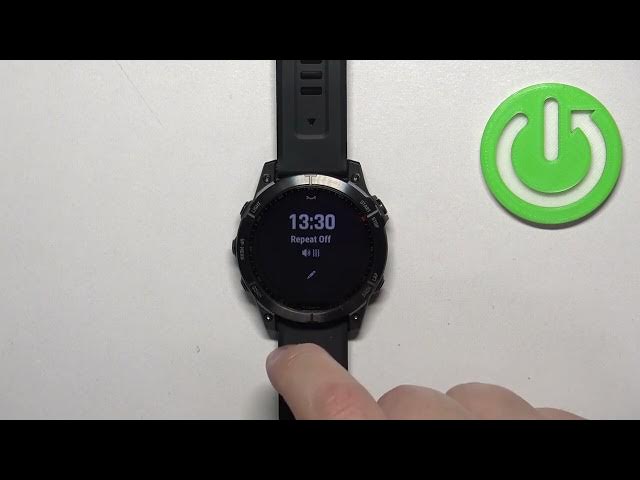 Video thumbnail for How to Set Alarm Clock on GARMIN Fenix 7