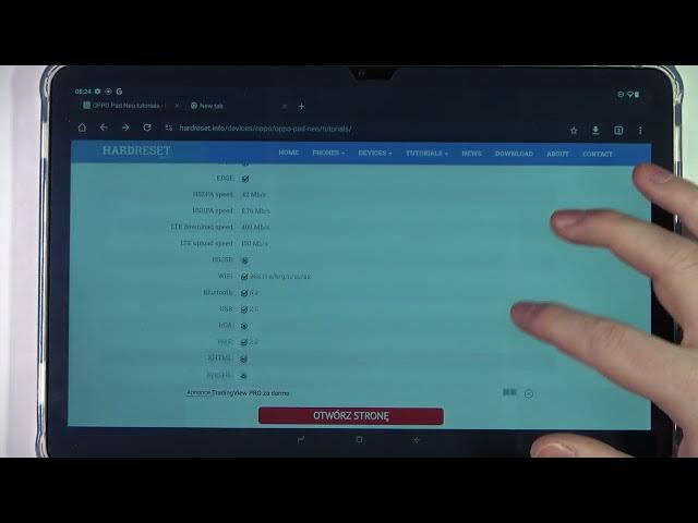 Video thumbnail for What Is The MP Specification For The Camera on the OPPO Pad Neo?