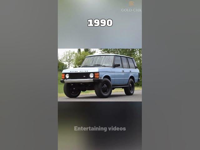 Video thumbnail for The Evolutionary Journey of Range Rover's Iconic Lineup #range rover