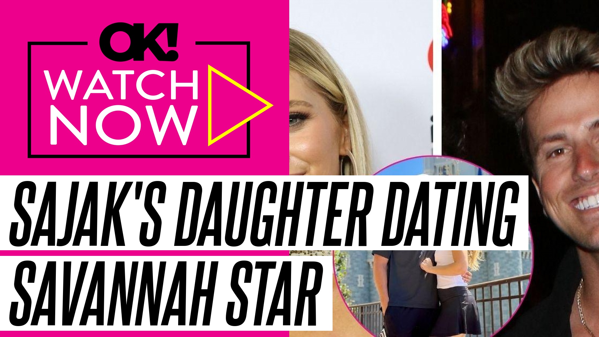 Video thumbnail for Pat Sajak's Daughter Maggie Confirms Relationship With Savannah Bananas Star Jackson Olson
