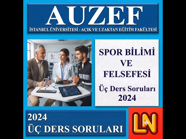 Video thumbnail for Spor Bilimi ve Felsefesi 2024 Üç Ders Soruları