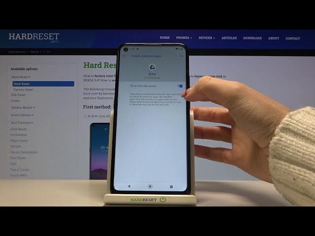 Video thumbnail for How to Allow Unknown Sources on NOKIA 5.4 – Download Apps From Unknown Sources
