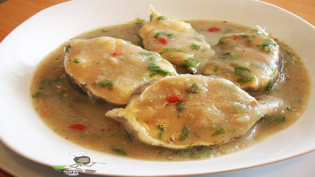 Video thumbnail for Ofe Nsala (Nsala Soup Recipe) - Igbo White Soup