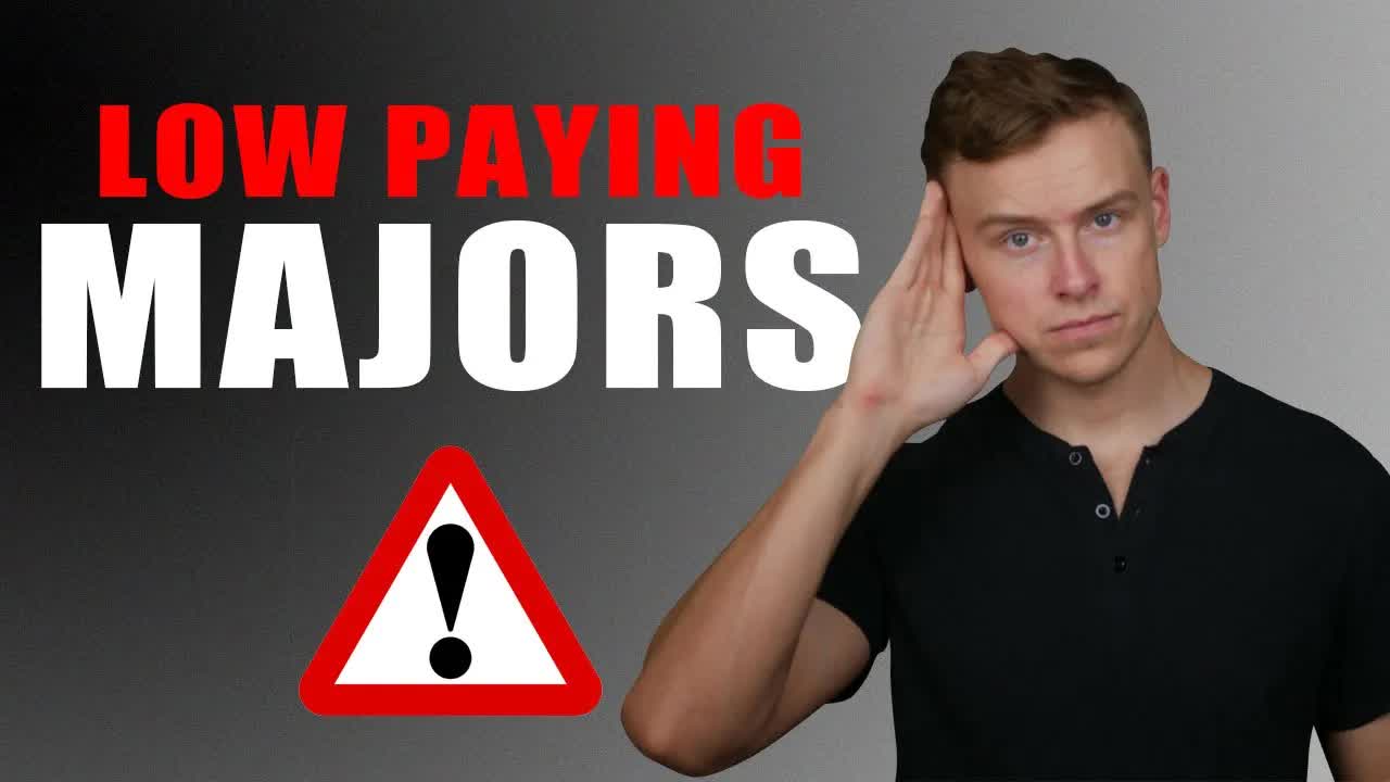 Video thumbnail for shane hummus: the lowest paying college degrees and career paths