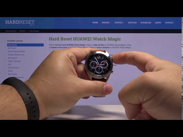 Video thumbnail for How to Perform Soft Reset of HONOR Watch Magic - Force Restart