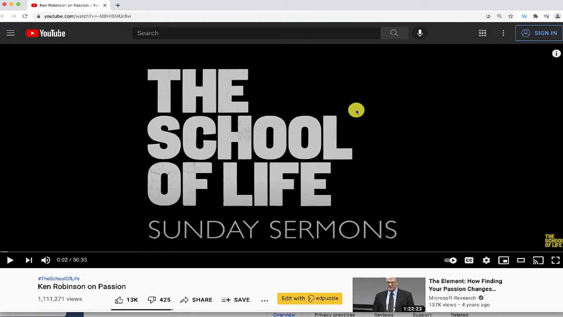 'Video thumbnail for Edit Any YouTube Video with EdPuzzle'