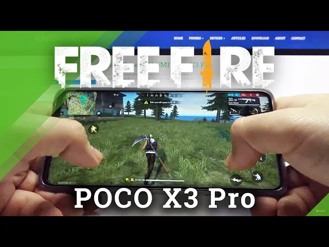 Video thumbnail for Performance Test of XIAOMI Poco X3 Pro - Garena Free Fire Gameplay