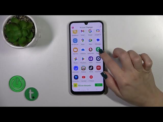 Video thumbnail for How to Change Icons Shape on SAMSUNG Galaxy A05s - Install X Icon Changer