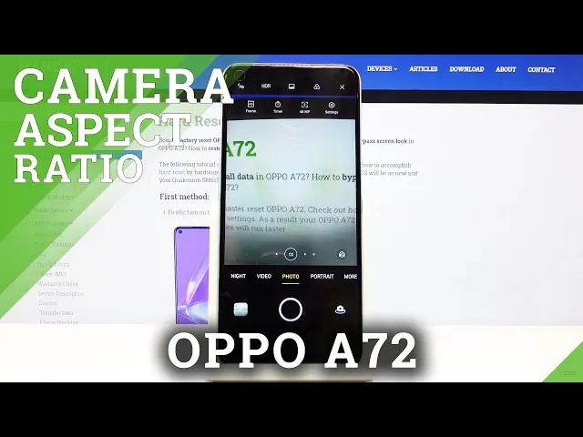 Video thumbnail for How to Change Aspect Ratio in Oppo A72 - Camera Aspect Ratio