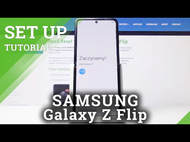 Video thumbnail for How to Set Up SAMSUNG Galaxy Z Flip – Activate & Configure