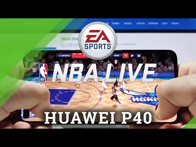 Video thumbnail for NBA Mobile on HUAWEI P40 | Check Game Quality / Performance