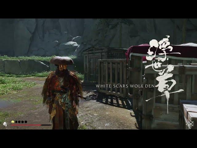 Video thumbnail for Ghost of Yotei - Nayoro Wilds: White Scars Wolf Den: Atsu Kills Outlaws With a Wolf & Bear Gameplay