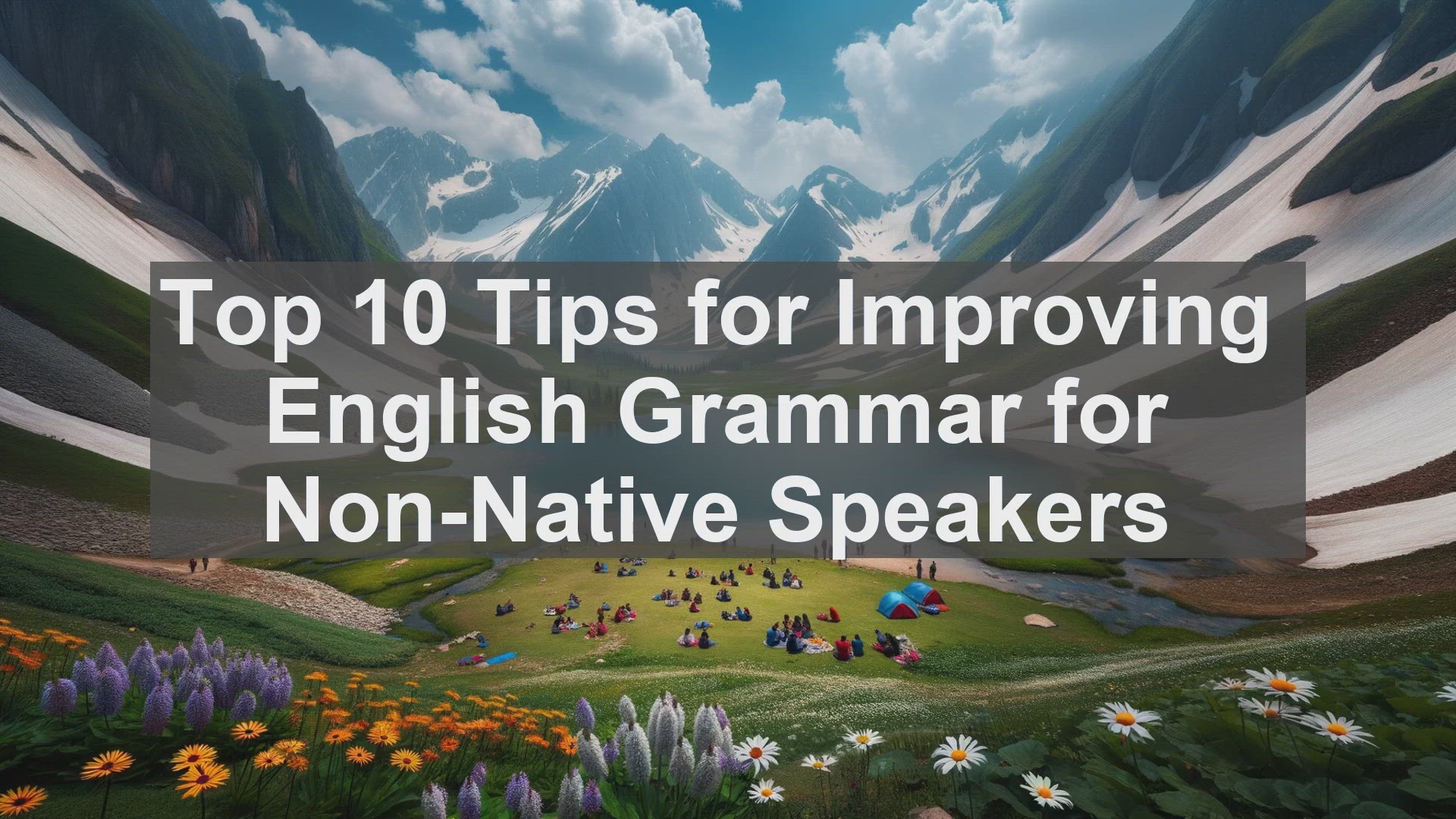 'Video thumbnail for Top 10 Tips for Improving English Grammar for NonNative Speakers'