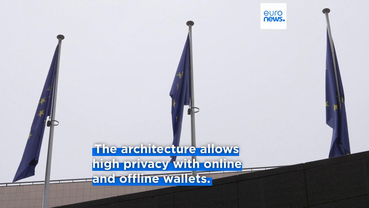Video thumbnail for European Parliament backs long-awaited digital euro to reduce US dominance in payments