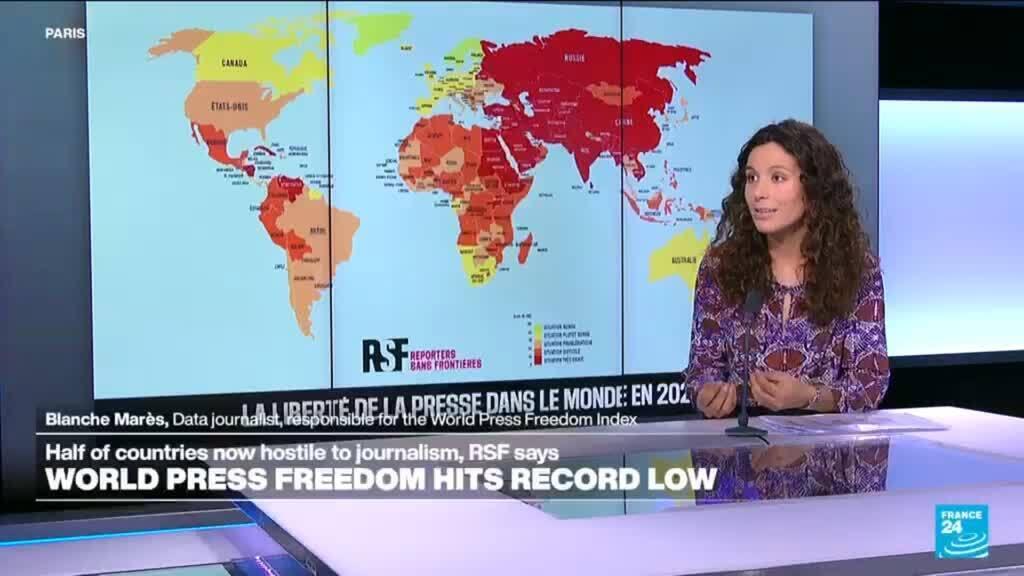 Video thumbnail for RSF warns of historic decline in US Press Freedom, intensified by Trump’s return to the White House