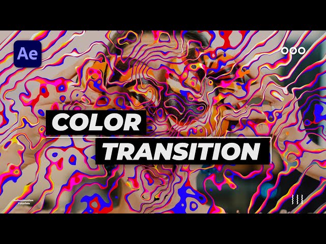 Video thumbnail for AE Tutorial - How to Create an Elegant COLOR Transition in After Effects