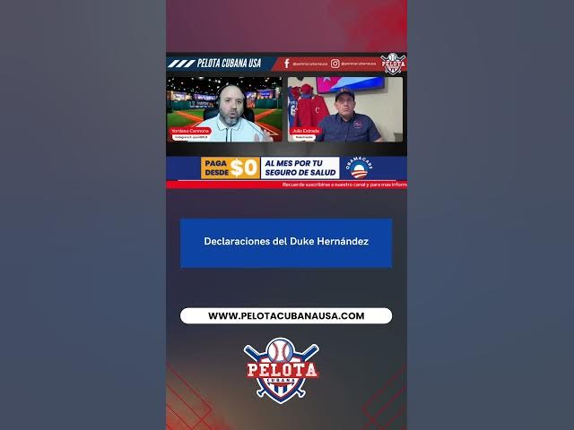 Video thumbnail for En el podcast de Omar Franco, Orlando Hernández “El Duque” fue tajante sobre el equipo Cuba