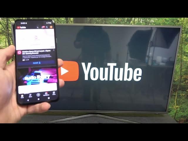 Video thumbnail for How to Cast Screen from Google Pixel 5a to TV with Youtube app - Samsung Smart TV