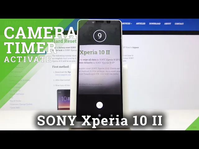 Video thumbnail for Sony Xperia 10 II How to Set Up Camera Timer