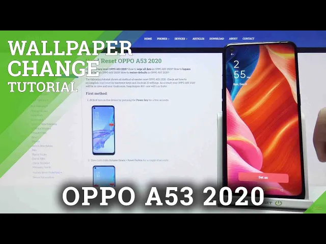 Video thumbnail for Oppo A53 2020 - Home & Lock Screen Wallpapers Review