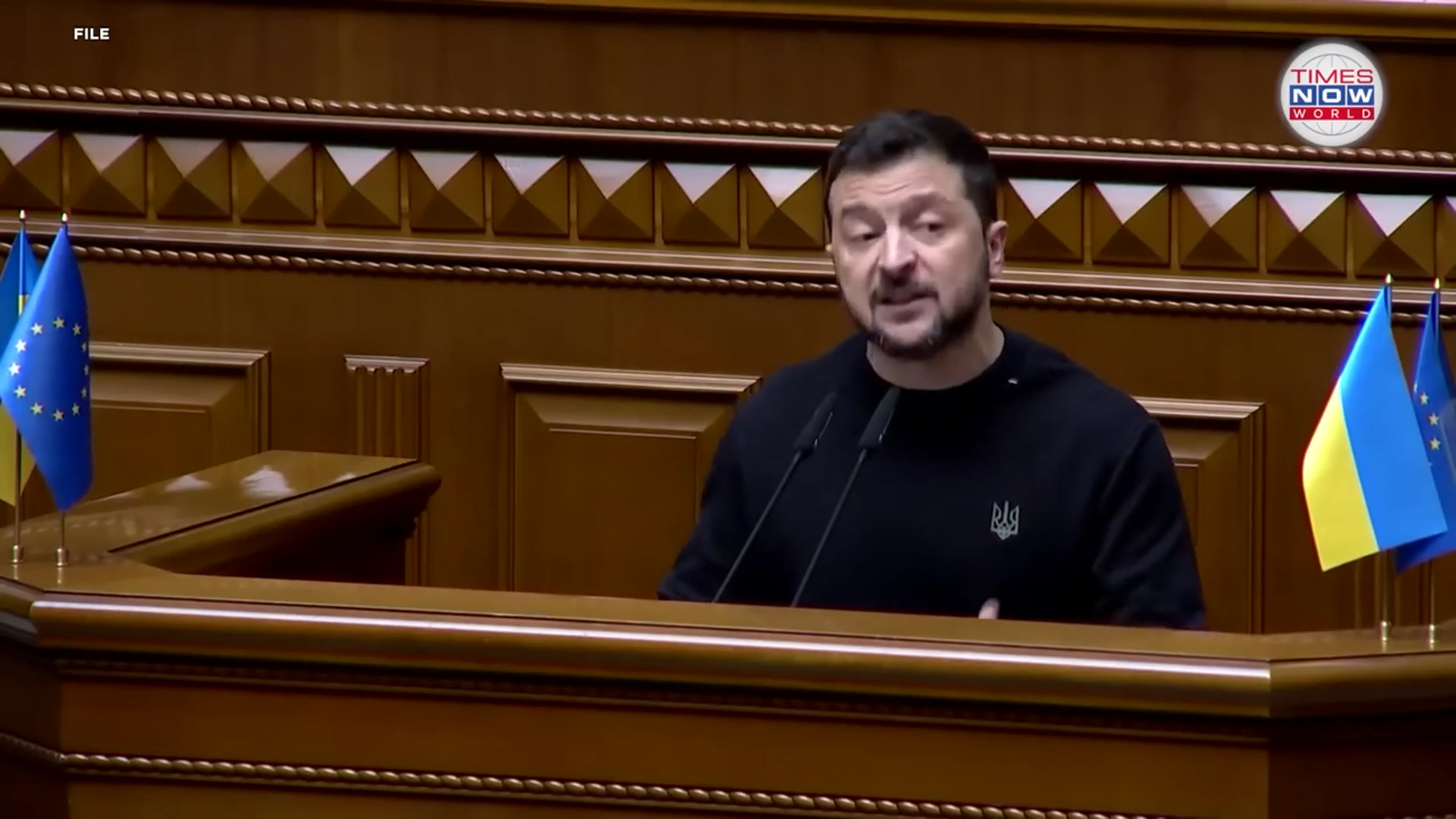 'Video thumbnail for “He Is No One’s President” – Europe Politician Slams Zelensky | Times Now World'