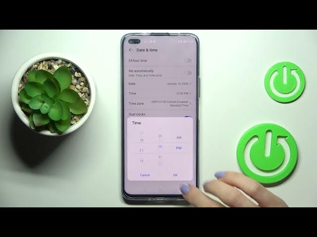 Video thumbnail for Honor 50 Lite - How To Change Date and Time