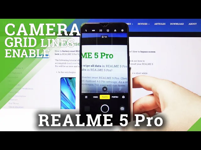 Video thumbnail for How to Activate Camera Grid Lines on REALME 5 Pro – Enable Orientation Lines